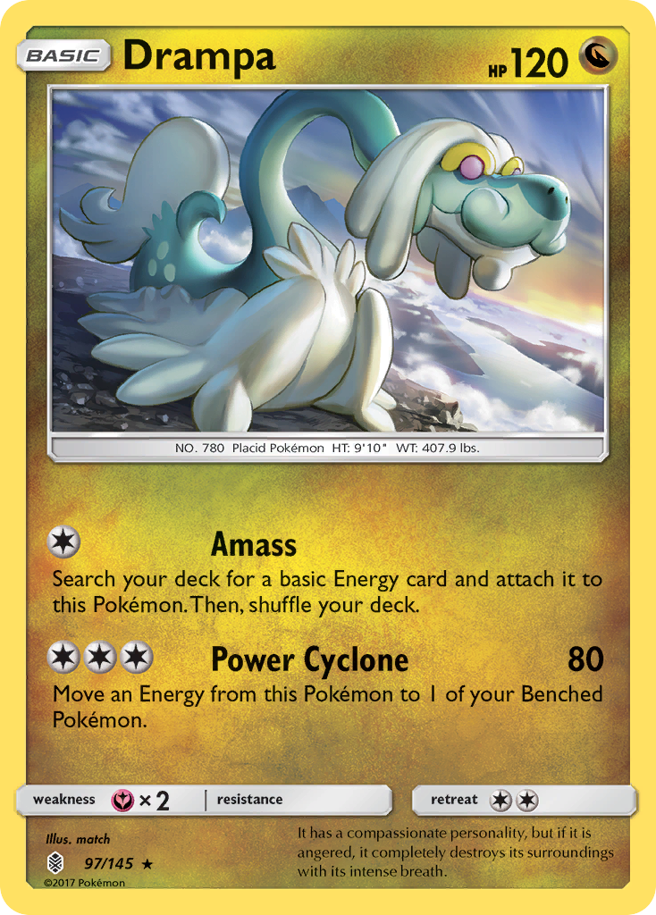 Drampa (97/145) [Sun & Moon: Guardians Rising] | The Gaming-Verse