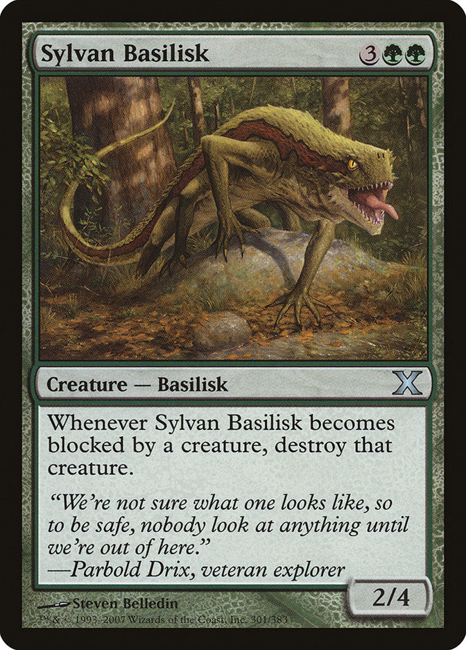 Sylvan Basilisk [Tenth Edition] | The Gaming-Verse