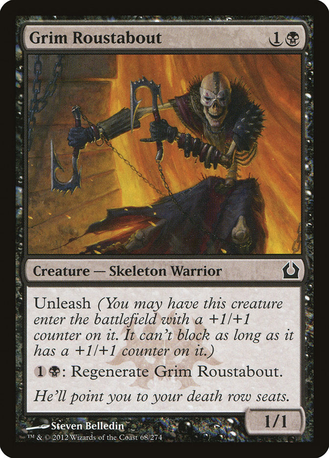 Grim Roustabout [Return to Ravnica] | The Gaming-Verse
