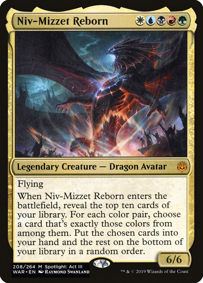 Niv-Mizzet Reborn [War of the Spark] | The Gaming-Verse