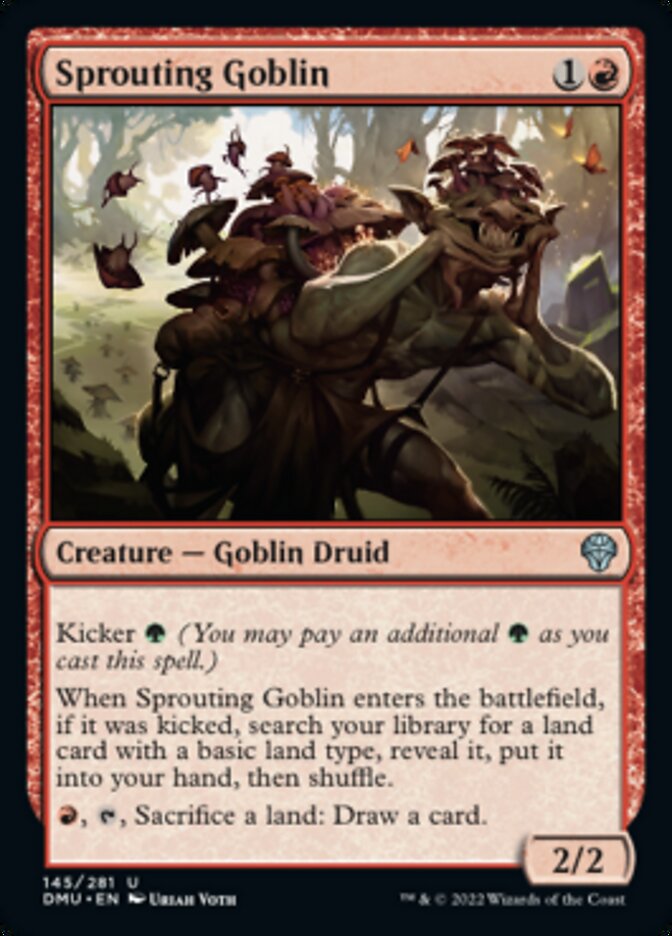 Sprouting Goblin [Dominaria United] | The Gaming-Verse