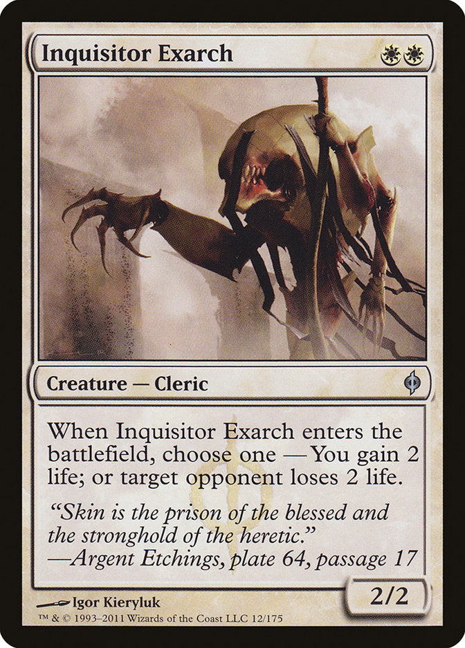 Inquisitor Exarch [New Phyrexia] | The Gaming-Verse