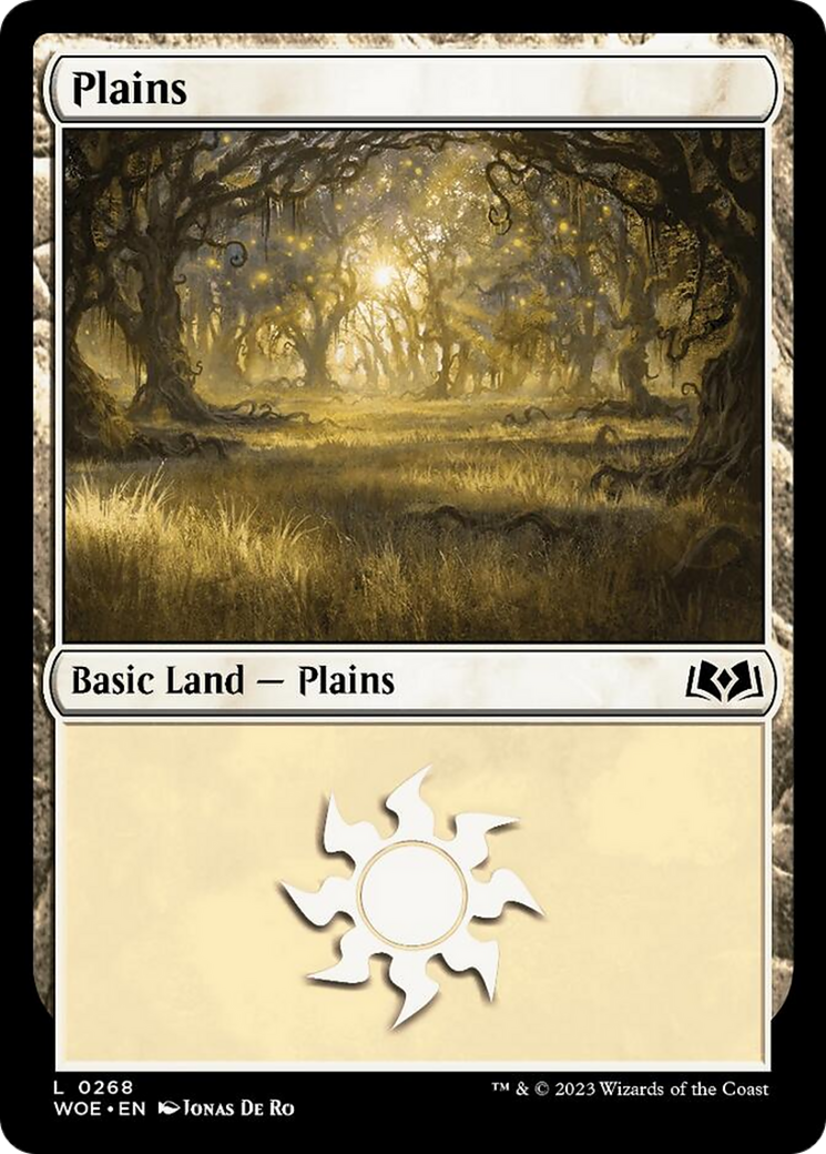 Plains (0268) [Wilds of Eldraine] | The Gaming-Verse