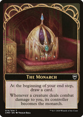 Horror // The Monarch Token [Commander Legends Tokens] | The Gaming-Verse