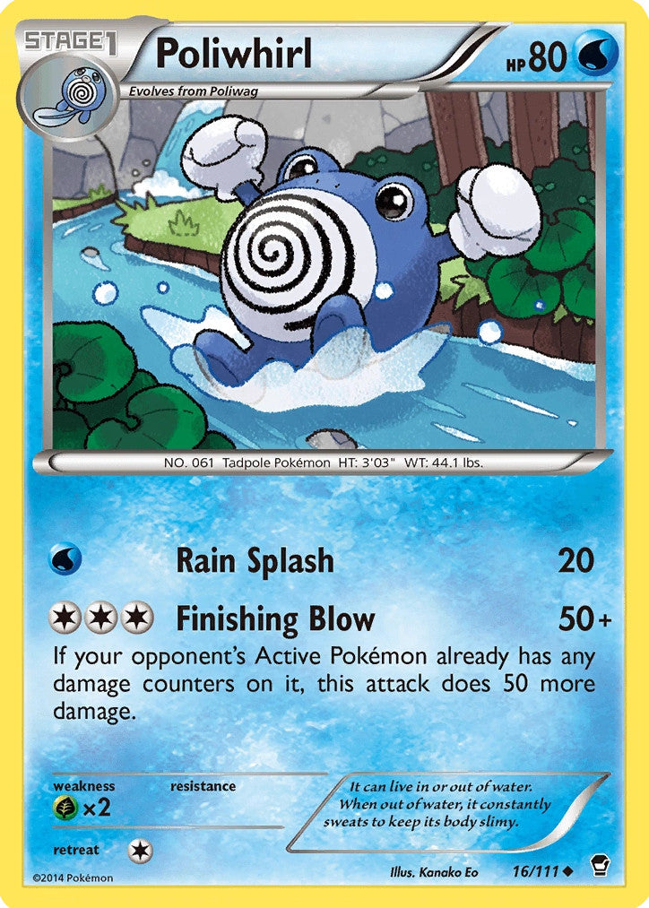 Poliwhirl (16/111) [XY: Furious Fists] | The Gaming-Verse