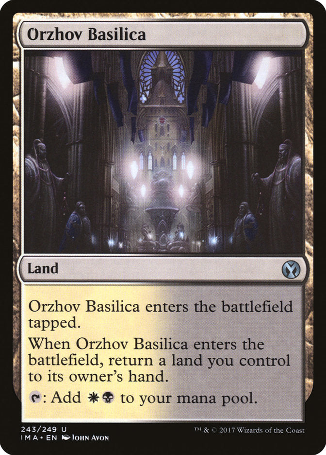 Orzhov Basilica [Iconic Masters] | The Gaming-Verse