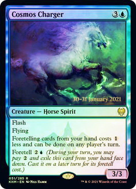 Cosmos Charger  [Kaldheim Prerelease Promos] | The Gaming-Verse