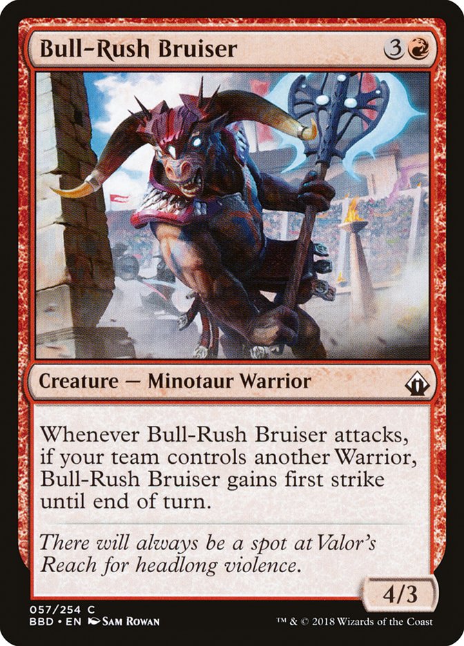 Bull-Rush Bruiser [Battlebond] | The Gaming-Verse