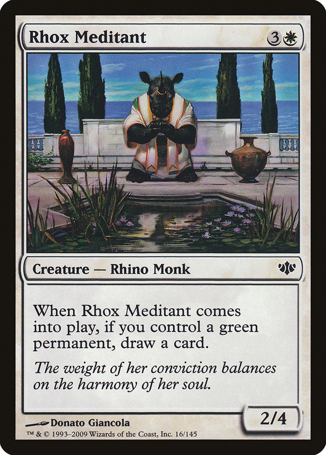 Rhox Meditant [Conflux] | The Gaming-Verse
