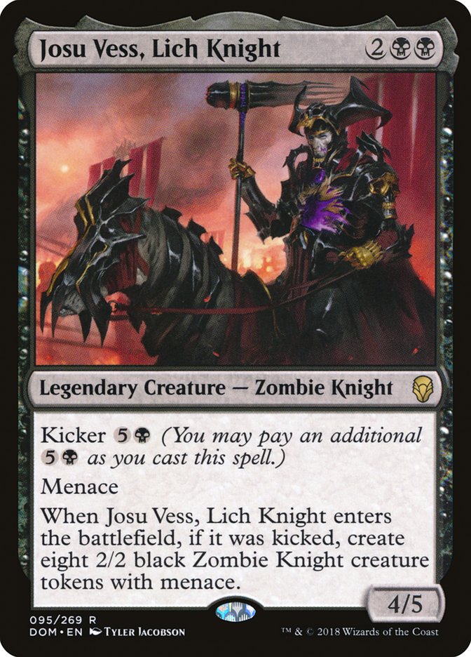 Josu Vess, Lich Knight [Dominaria] | The Gaming-Verse