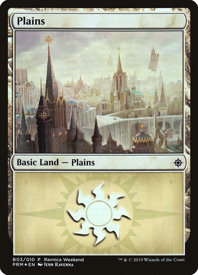 Plains (B03) [Ravnica Allegiance Guild Kit] | The Gaming-Verse