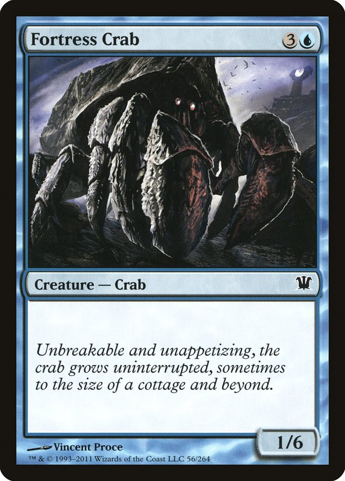 Fortress Crab [Innistrad] | The Gaming-Verse