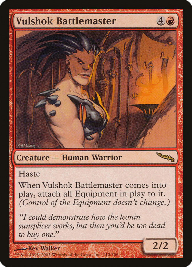 Vulshok Battlemaster [Mirrodin] | The Gaming-Verse