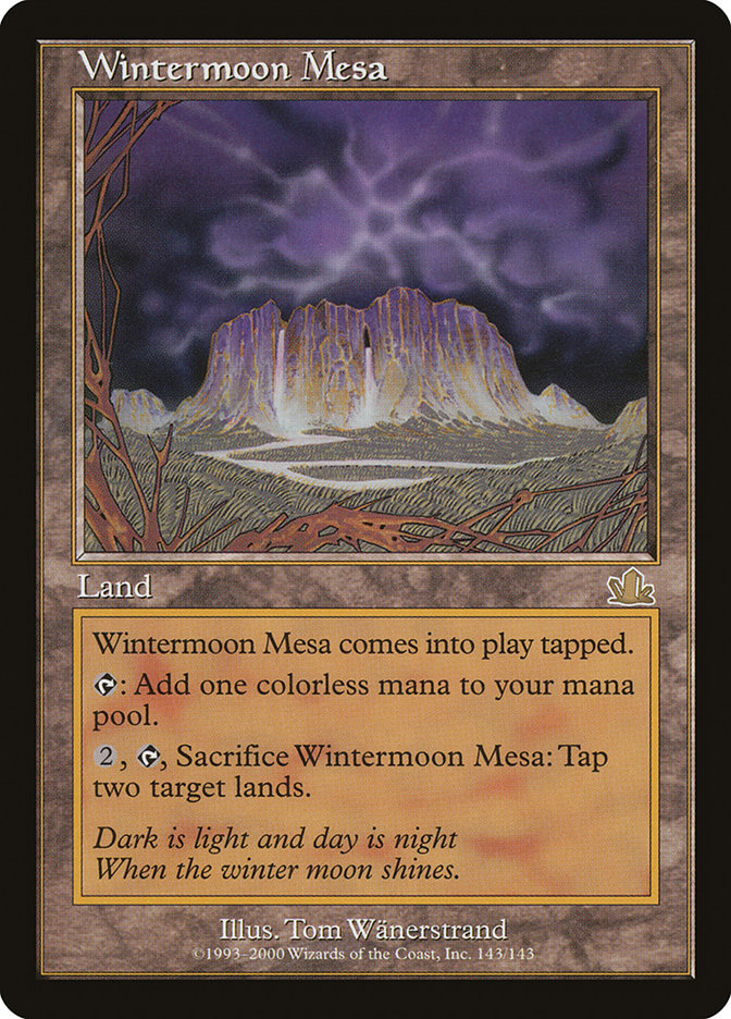 Wintermoon Mesa [Prophecy] | The Gaming-Verse