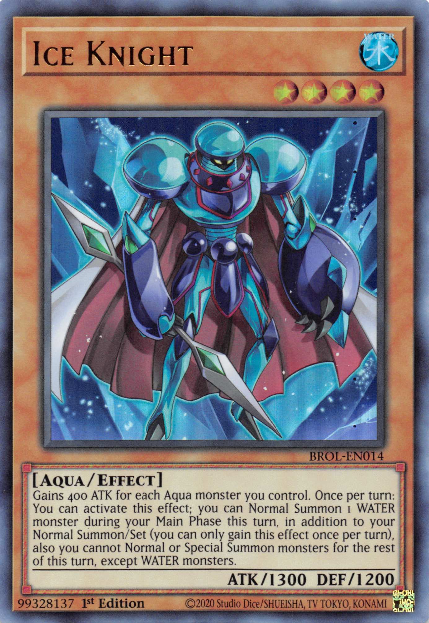 Ice Knight [BROL-EN014] Ultra Rare | The Gaming-Verse