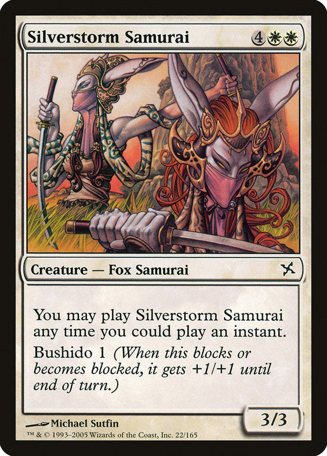 Silverstorm Samurai [Betrayers of Kamigawa] | The Gaming-Verse