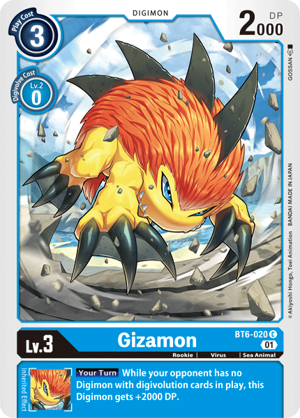 Gizamon [BT6-020] [Double Diamond] | The Gaming-Verse