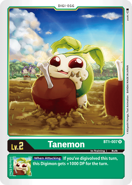 Tanemon [BT1-007] [Release Special Booster Ver.1.0] | The Gaming-Verse