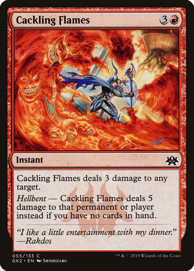 Cackling Flames [Ravnica Allegiance Guild Kit] | The Gaming-Verse