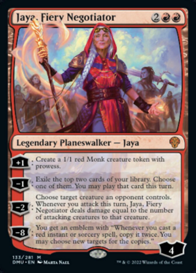 Jaya, Fiery Negotiator [Dominaria United] | The Gaming-Verse