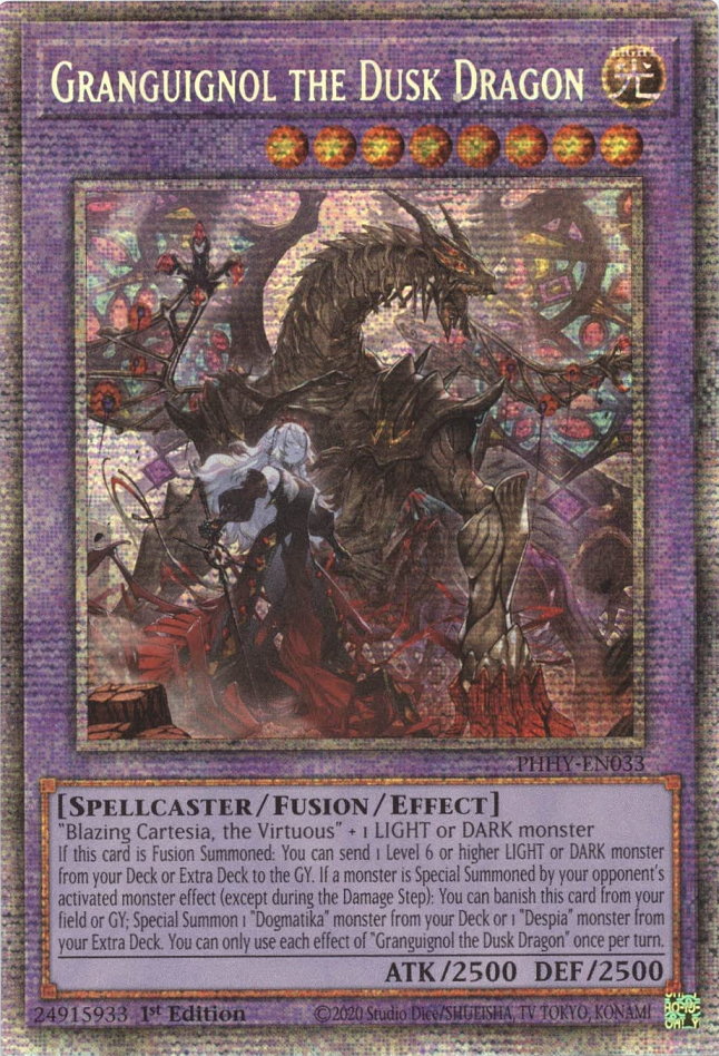 Granguignol the Dusk Dragon [PHHY-EN033] Starlight Rare | The Gaming-Verse