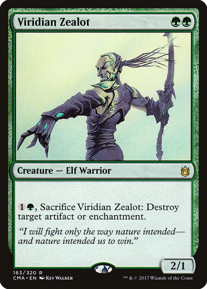 Viridian Zealot [Commander Anthology] | The Gaming-Verse