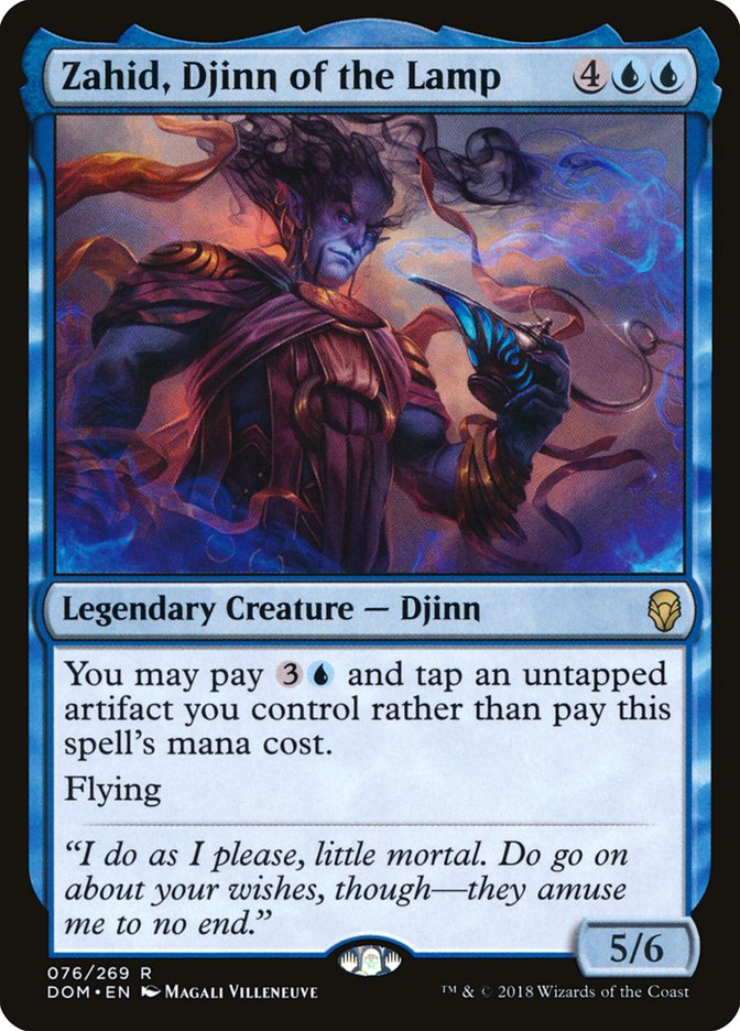 Zahid, Djinn of the Lamp [Dominaria] | The Gaming-Verse