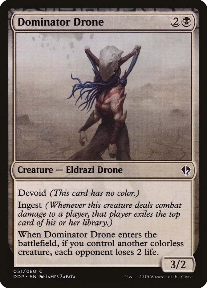 Dominator Drone [Duel Decks: Zendikar vs. Eldrazi] | The Gaming-Verse