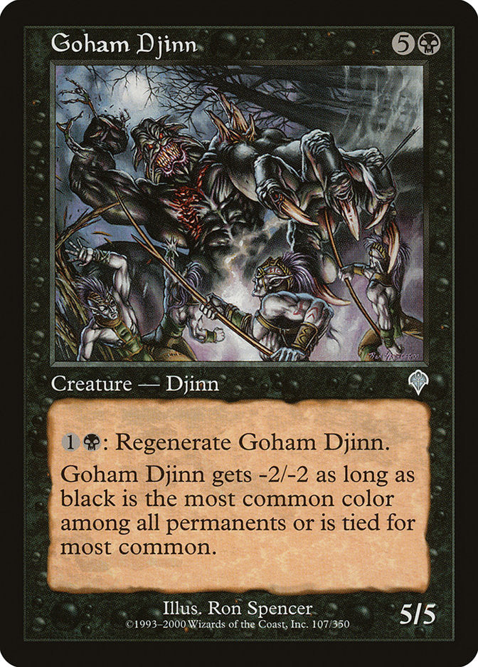 Goham Djinn [Invasion] | The Gaming-Verse