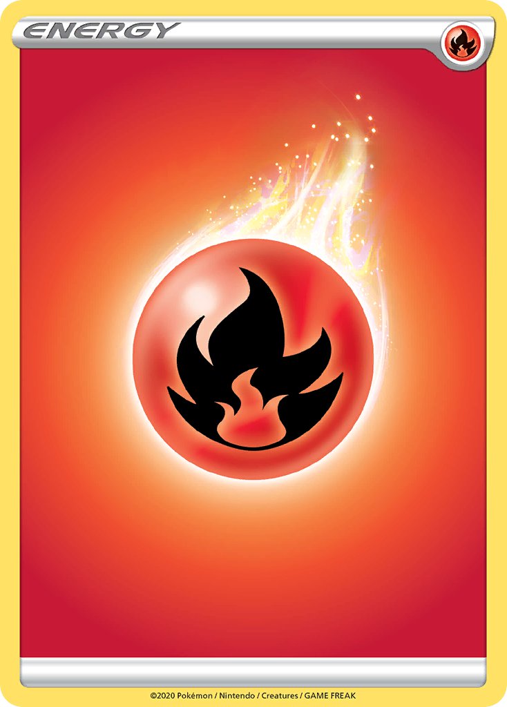 Fire Energy [Sword & Shield: Base Set] | The Gaming-Verse