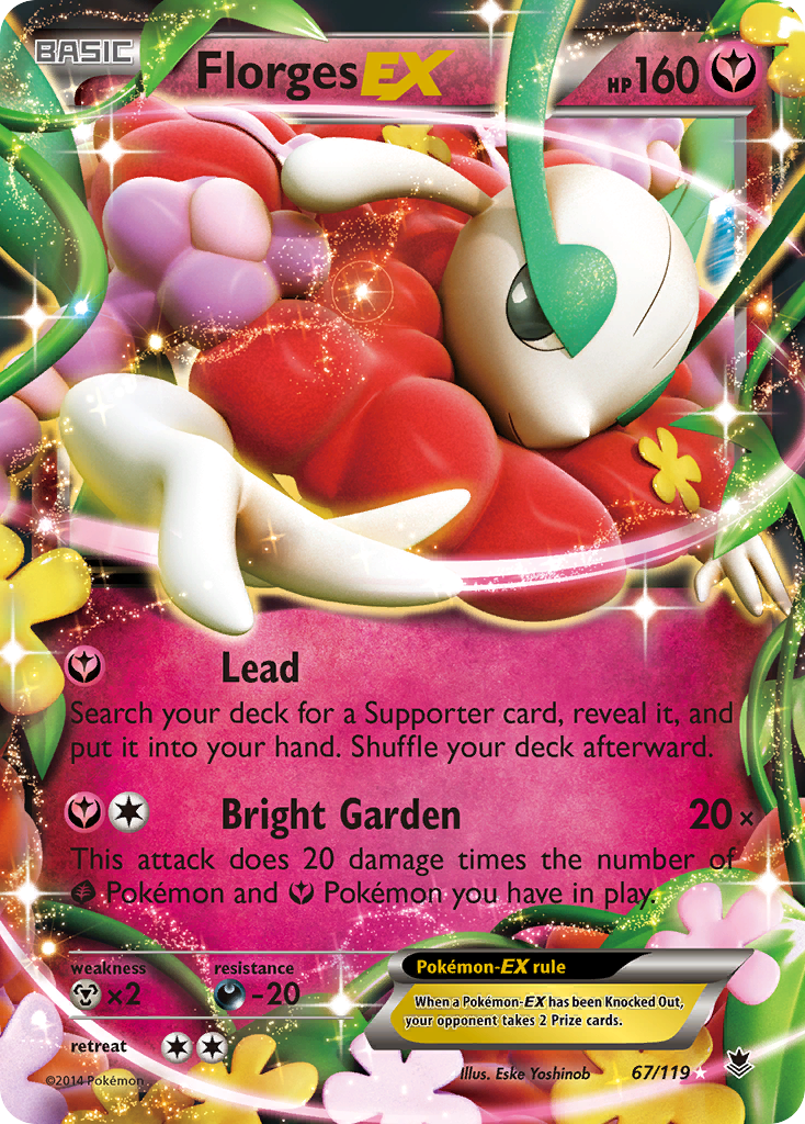 Florges EX (67/119) [XY: Phantom Forces] | The Gaming-Verse