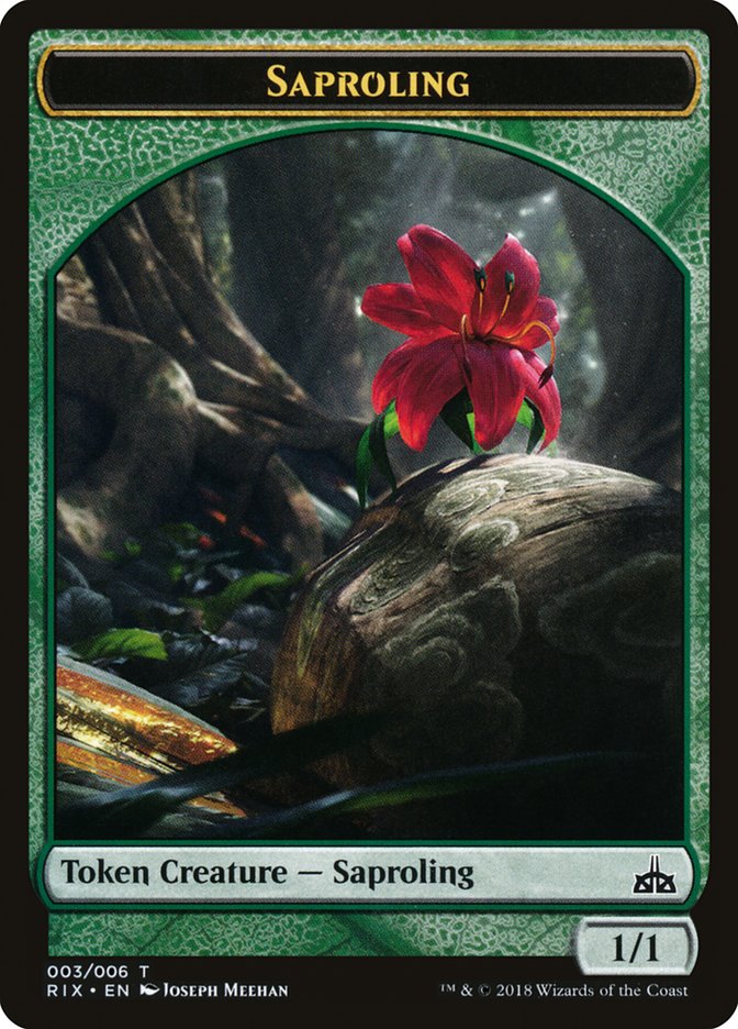 Saproling [Rivals of Ixalan Tokens] | The Gaming-Verse