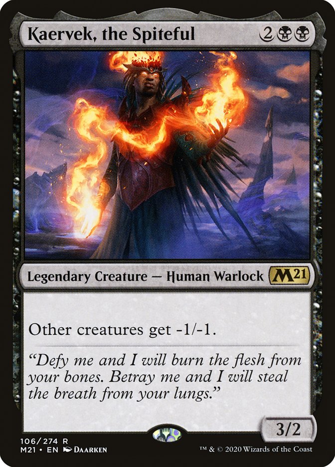 Kaervek, the Spiteful [Core Set 2021] | The Gaming-Verse