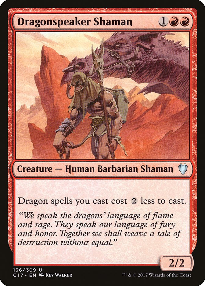 Dragonspeaker Shaman [Commander 2017] | The Gaming-Verse