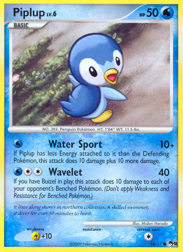 Piplup (16/17) [POP Series 9] | The Gaming-Verse