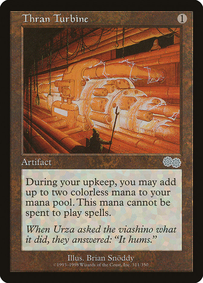 Thran Turbine [Urza's Saga] | The Gaming-Verse