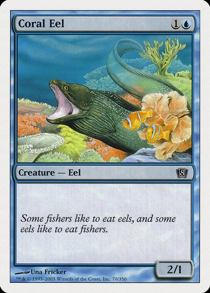 Coral Eel [Eighth Edition] | The Gaming-Verse