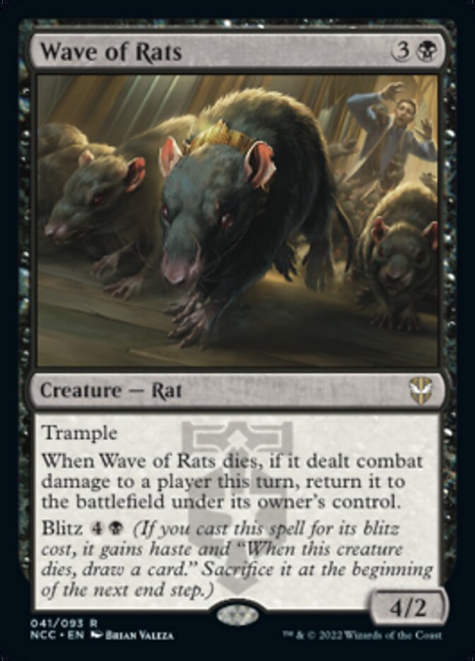 Wave of Rats [Streets of New Capenna Commander] | The Gaming-Verse