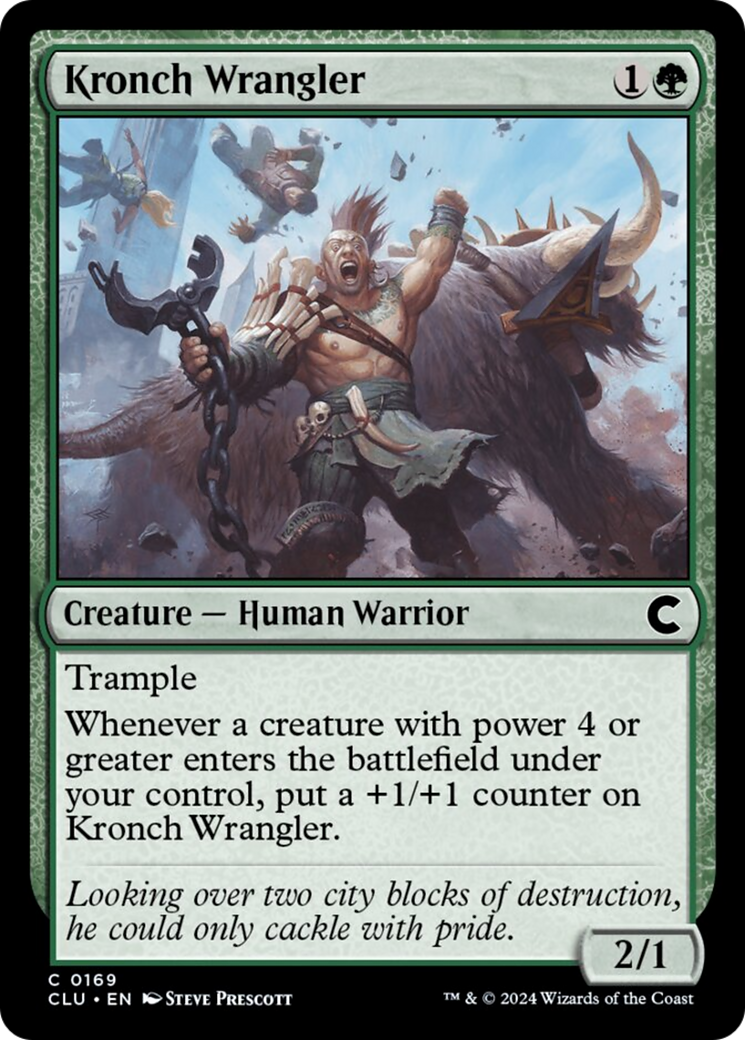 Kronch Wrangler [Ravnica: Clue Edition] | The Gaming-Verse