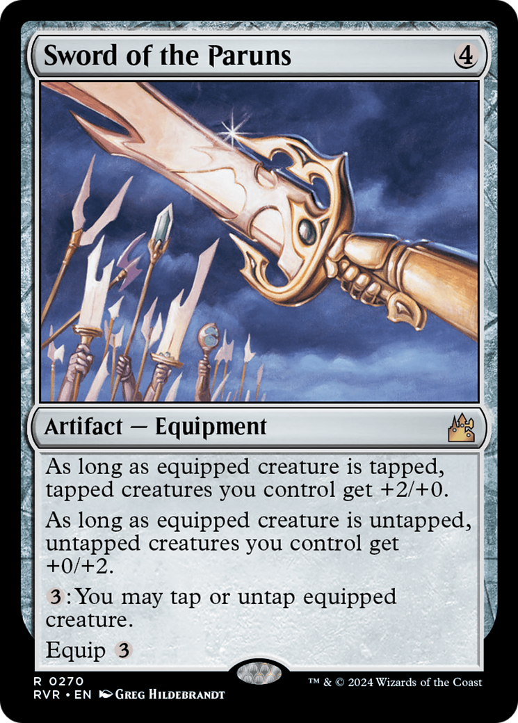 Sword of the Paruns [Ravnica Remastered] | The Gaming-Verse