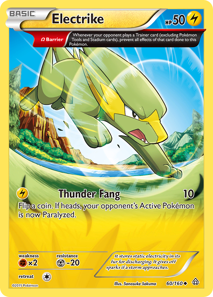 Electrike (60/160) [XY: Primal Clash] | The Gaming-Verse