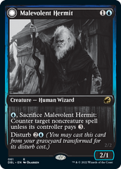 Malevolent Hermit // Benevolent Geist [Innistrad: Double Feature] | The Gaming-Verse