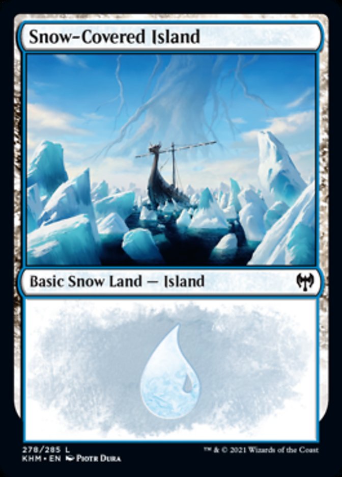 Snow-Covered Island (278) [Kaldheim] | The Gaming-Verse