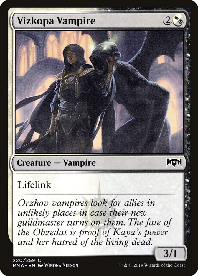 Vizkopa Vampire [Ravnica Allegiance] | The Gaming-Verse