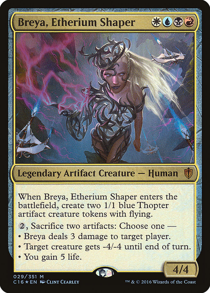 Breya, Etherium Shaper [Commander 2016] | The Gaming-Verse