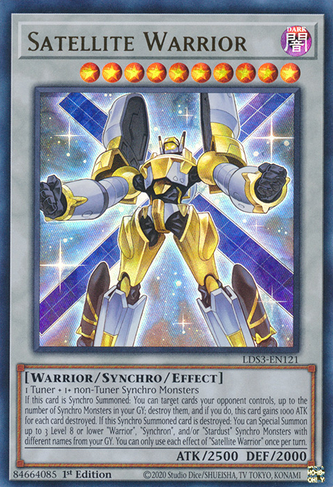 Satellite Warrior [LDS3-EN121] Ultra Rare | The Gaming-Verse