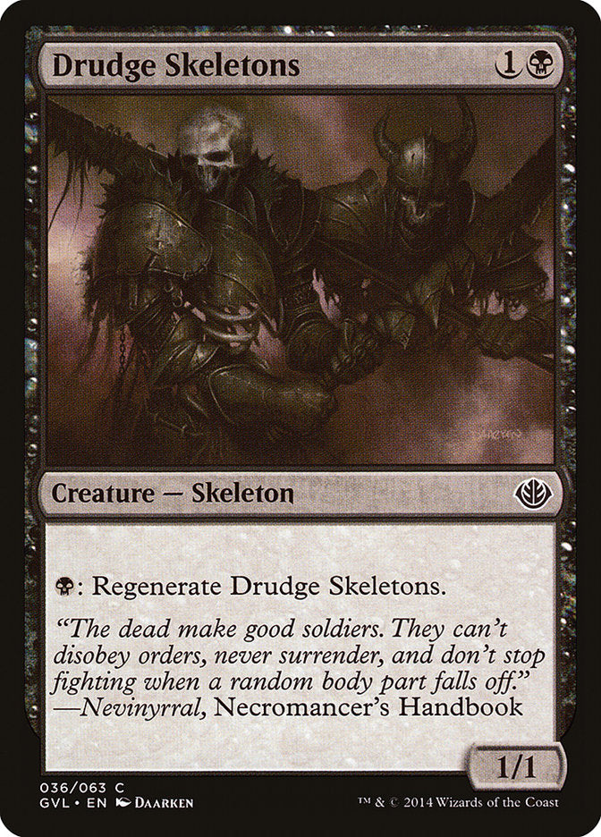 Drudge Skeletons (Garruk vs. Liliana) [Duel Decks Anthology] | The Gaming-Verse