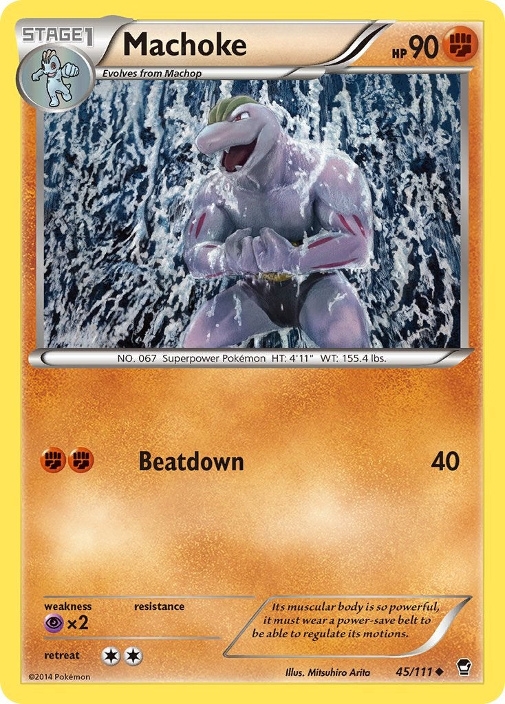 Machoke (45/111) [XY: Furious Fists] | The Gaming-Verse