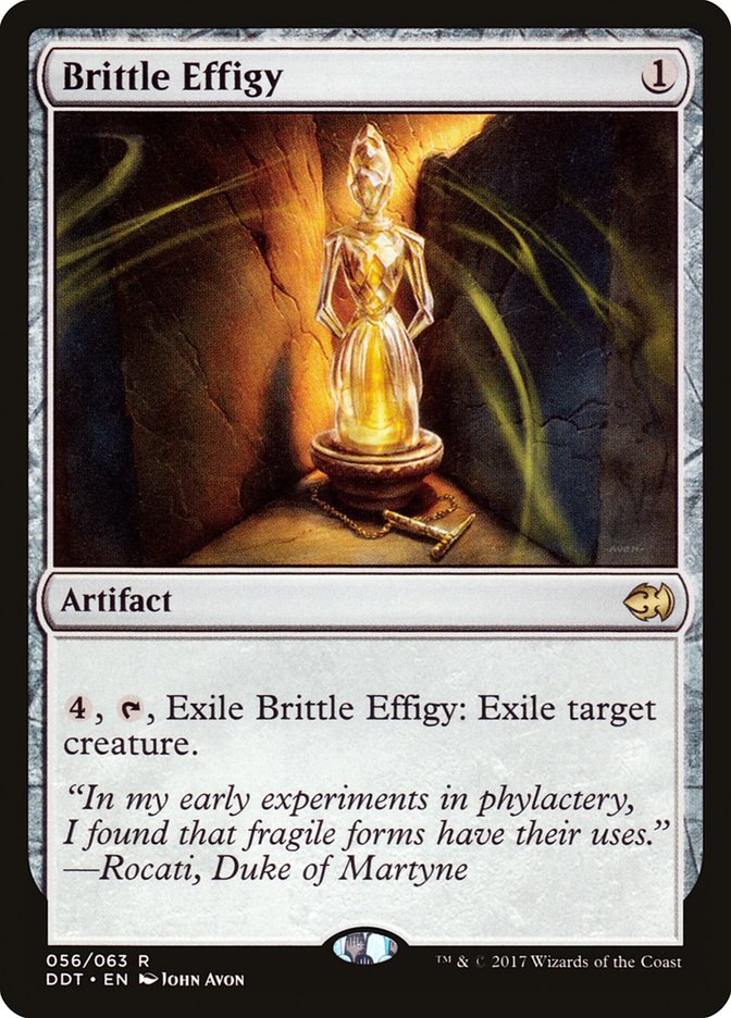 Brittle Effigy [Duel Decks: Merfolk vs. Goblins] | The Gaming-Verse