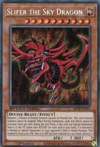 Slifer the Sky Dragon [SBCB-EN201] Secret Rare | The Gaming-Verse